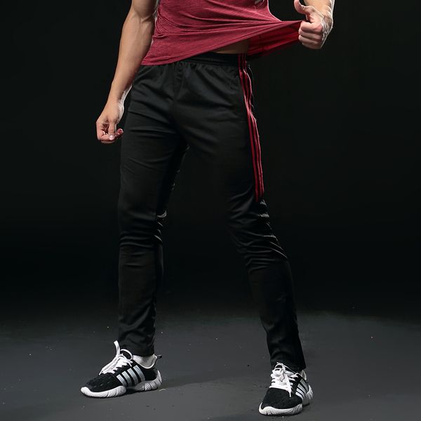 new men running pants sport legging football soccer training fitness jogging gym elasticity sport trousers with zip pockets c1201, Black
new men running pants sport legging football soccer training fitness jogging gym elasticity sport trousers with zip pockets c1201, Black