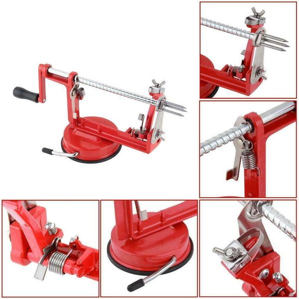 hot apple slinky machine peeler corer corer protto fruit cutter slicer кухонный инструмент us
hot apple slinky machine peeler corer corer protto fruit cutter slicer кухонный инструмент us