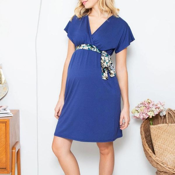 maternity dresses women pregnant nusring short sleeve solid v-neck dress pregnancy clothes 2021 summer fashion, White
maternity dresses women pregnant nusring short sleeve solid v-neck dress pregnancy clothes 2021 summer fashion, White