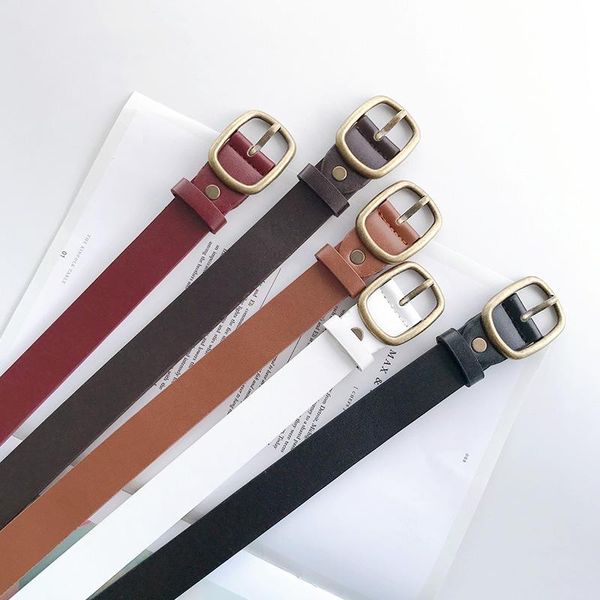 2020 fashion women belts leather metal pin buckle vintage waistband adjustable belt women dress strap cinturon mujer, Black;brown
2020 fashion women belts leather metal pin buckle vintage waistband adjustable belt women dress strap cinturon mujer, Black;brown