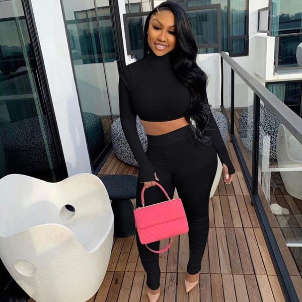 women's tracksuits 2pcs women's sportswear long sleeve solid color high collar elastic crop with thumb hole tight-fitting pant out, Gray
women's tracksuits 2pcs women's sportswear long sleeve solid color high collar elastic crop with thumb hole tight-fitting pant out, Gray