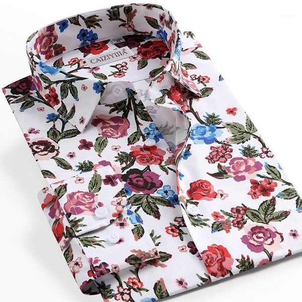 men floral printing shirt casual fashion long sleeve printed flower shirts dress slim fit1, White;black
men floral printing shirt casual fashion long sleeve printed flower shirts dress slim fit1, White;black
