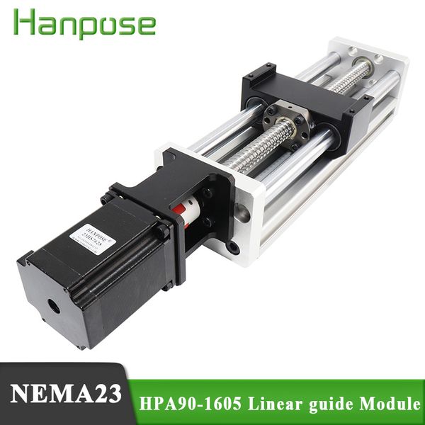 hpa90 linear guide slide rail cnc small stage actuator screw lead motion table system nema23 stepper motor +sfu1605 ball screw
hpa90 linear guide slide rail cnc small stage actuator screw lead motion table system nema23 stepper motor +sfu1605 ball screw