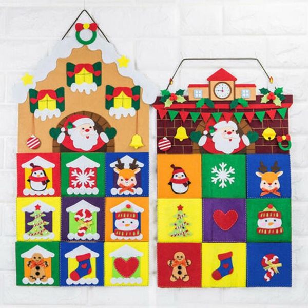 christmas gift 9 pocket storage bag calendar hang on the wall of the room handmade cloth art creative home storage hanging bag
christmas gift 9 pocket storage bag calendar hang on the wall of the room handmade cloth art creative home storage hanging bag