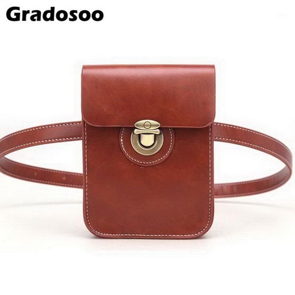 waist bags gradosoo fashion small packs vintage pu leather belt wallet bag women casual cell phone purse black brown a0201
waist bags gradosoo fashion small packs vintage pu leather belt wallet bag women casual cell phone purse black brown a0201
