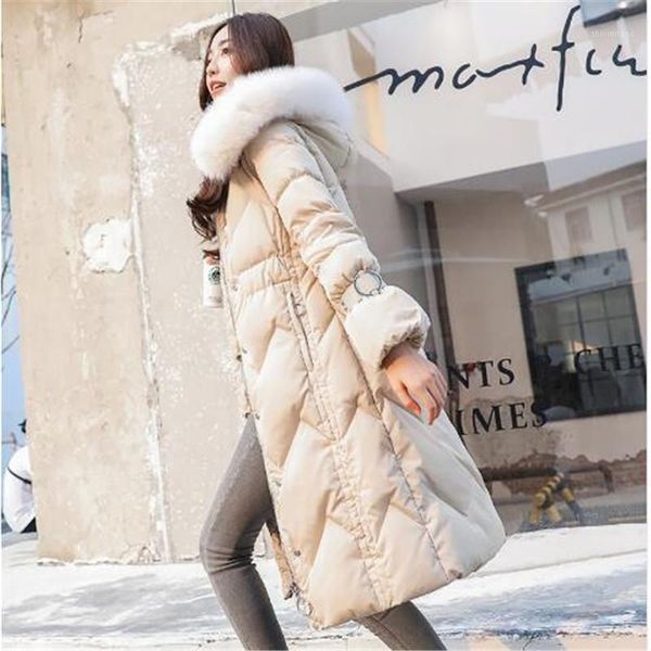 women midi long down coat big size down jacket lady white duck jacket hooded coats female thick winter outerwear1, Black 
women midi long down coat big size down jacket lady white duck jacket hooded coats female thick winter outerwear1, Black