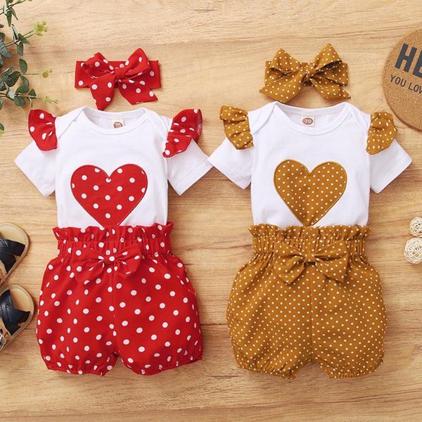 polka dot print outfits newborn infant baby girls valentines day romper bodytsuit+shorts headband clothes set baby costume, White
polka dot print outfits newborn infant baby girls valentines day romper bodytsuit+shorts headband clothes set baby costume, White