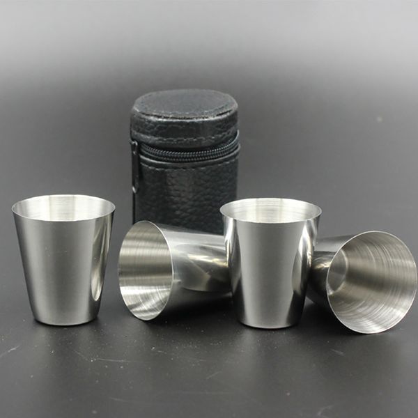4pcs/set stainless steel cover mug sets camping cup mug drinking coffee tea beer with case travel holiday picnic cup 30ml 70ml 180ml wx-c49
4pcs/set stainless steel cover mug sets camping cup mug drinking coffee tea beer with case travel holiday picnic cup 30ml 70ml 180ml wx-c49