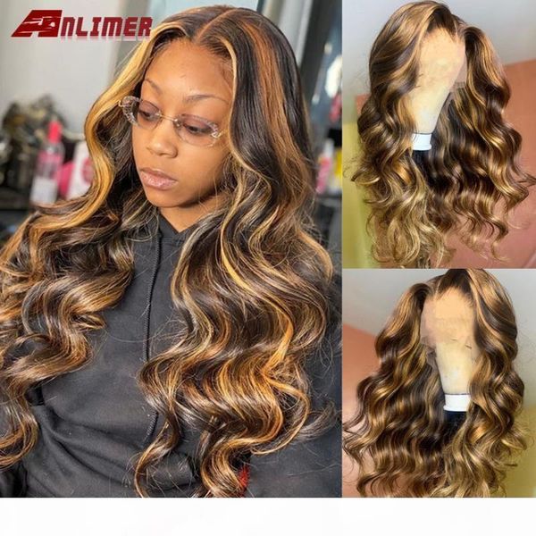 wave human hair wig honey blonde ombre 13x6 brazilian brown blonde deep wave silk base highlight lace front wigs anlimer, Black;brown
wave human hair wig honey blonde ombre 13x6 brazilian brown blonde deep wave silk base highlight lace front wigs anlimer, Black;brown