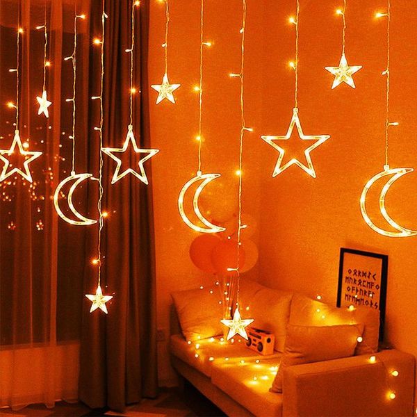 led star string light leds moon star curtain lamp 3.5m for room fairy lighting christmas wedding decorative fairy lights 220v
led star string light leds moon star curtain lamp 3.5m for room fairy lighting christmas wedding decorative fairy lights 220v