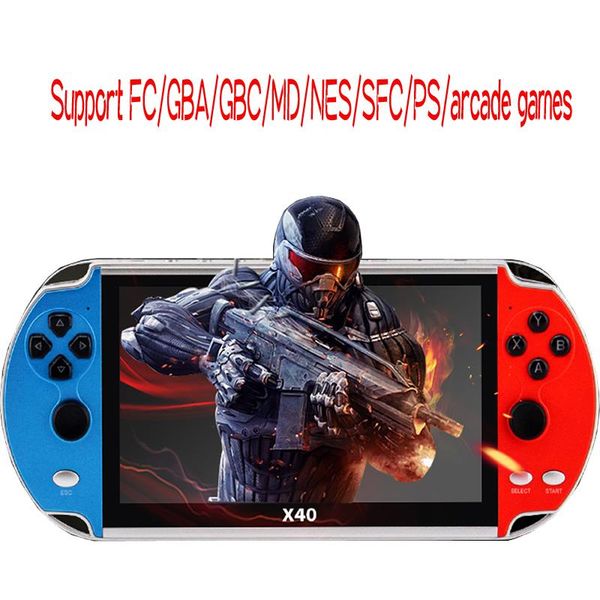 new x40 16gb for ps1 game player max7inch portable multimedia player double rocker gamepad retro handheld
new x40 16gb for ps1 game player max7inch portable multimedia player double rocker gamepad retro handheld