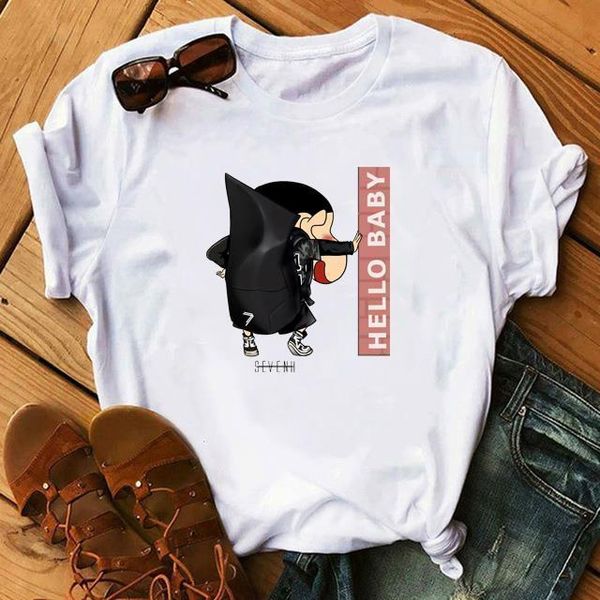 cute printed female tshirt women cartoon graphic printed t-shirt harajuku korean style short sleeves clothes summer, White
cute printed female tshirt women cartoon graphic printed t-shirt harajuku korean style short sleeves clothes summer, White