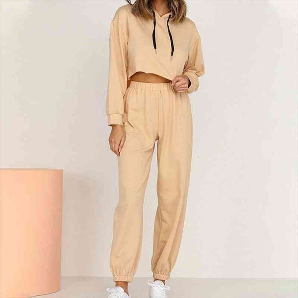 autumn women two pieces set drawstring cropped pants jogging female suits solid hooded sweatshirt casual lady tracksuit sets, White
autumn women two pieces set drawstring cropped pants jogging female suits solid hooded sweatshirt casual lady tracksuit sets, White