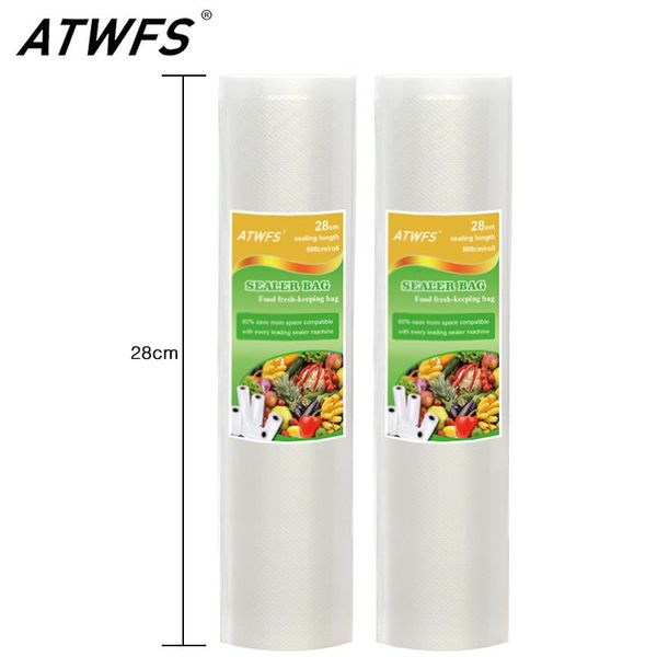 atwfs vacuum bags sealing machine packaging for storage 12cm 17cm 20cm 25cm 28cm x 500cm, 2pcs/lot sealer bags
atwfs vacuum bags sealing machine packaging for storage 12cm 17cm 20cm 25cm 28cm x 500cm, 2pcs/lot sealer bags