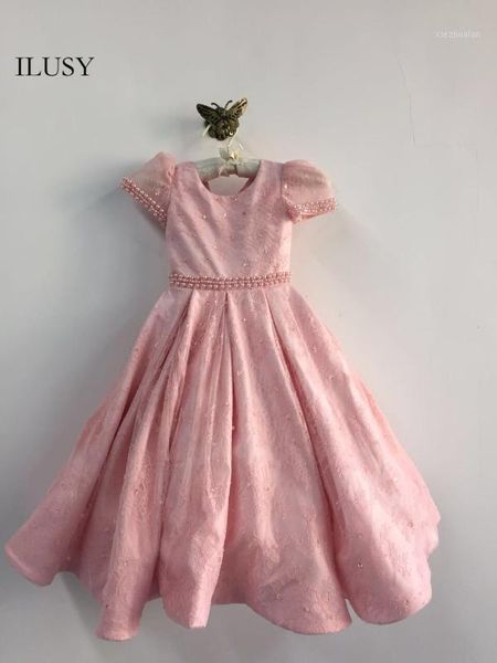girl's dresses ilusy pink lace flower girl puffy o-neck short sleeve child dress with ruffles bow1, Red;yellow
girl's dresses ilusy pink lace flower girl puffy o-neck short sleeve child dress with ruffles bow1, Red;yellow