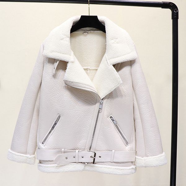 ailegogo winter coats women thickness faux leather fur sheepskin female fur leather jacket aviator outwear casaco feminino q1217, Black
ailegogo winter coats women thickness faux leather fur sheepskin female fur leather jacket aviator outwear casaco feminino q1217, Black