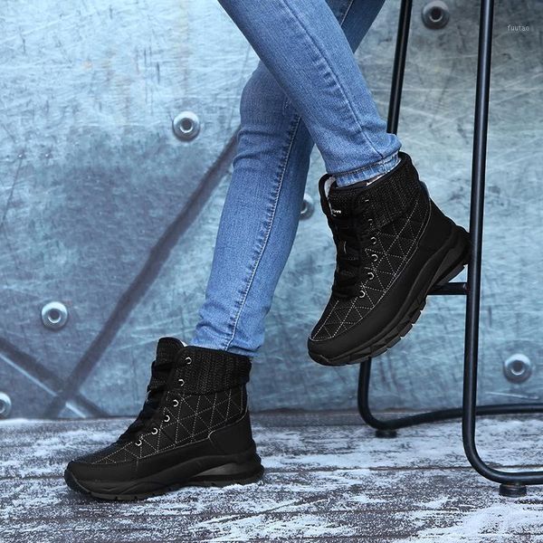 winter 2020 large size heightening women's high cotton shoes fur integrated snow boots plush thickened motorcycle boots1, Black
winter 2020 large size heightening women's high cotton shoes fur integrated snow boots plush thickened motorcycle boots1, Black