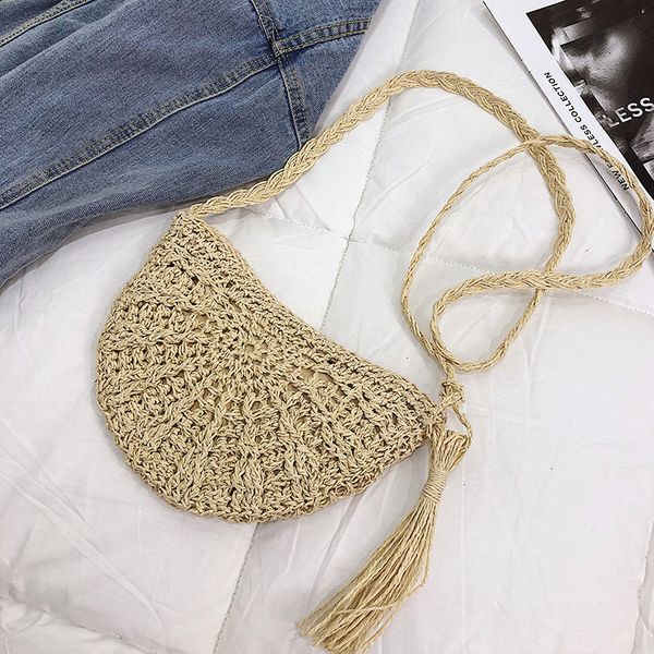hbp non-brand mori's new one shoulder cross knitted bag handmade semi round tassel versatile holiday beach bag sport.0018 zrjn
hbp non-brand mori's new one shoulder cross knitted bag handmade semi round tassel versatile holiday beach bag sport.0018 zrjn