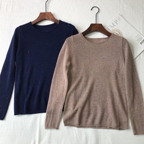women sweater soft waxy elegant full cashmere sweater women fall winter, White;black
women sweater soft waxy elegant full cashmere sweater women fall winter, White;black
