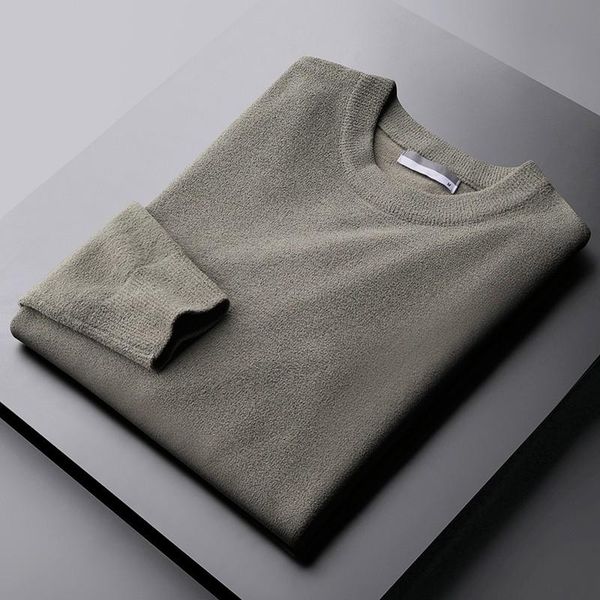 new thicken mens sweaters luxury solid color round collar brown casual male sweaters fashion autumn winter man sweater 4xl, White;black
new thicken mens sweaters luxury solid color round collar brown casual male sweaters fashion autumn winter man sweater 4xl, White;black