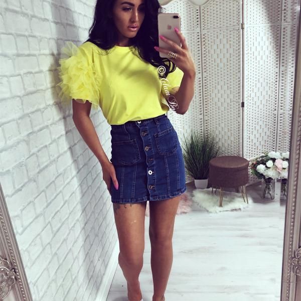new style women t-shirts short sleeve summer mesh tee ladies party casual solid short petal sleeve fashion tees 2019, White
new style women t-shirts short sleeve summer mesh tee ladies party casual solid short petal sleeve fashion tees 2019, White