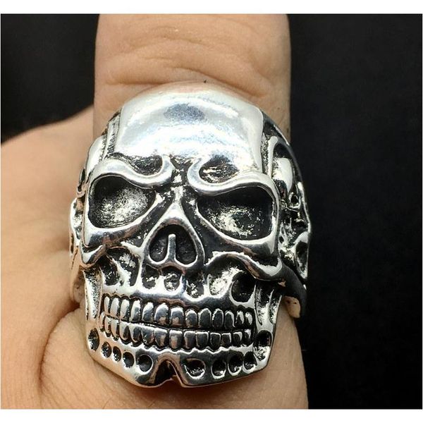 wholesale lots 50pcs vintage skull carved biker men's silver plated rings je wmtiks beauty888
wholesale lots 50pcs vintage skull carved biker men's silver plated rings je wmtiks beauty888