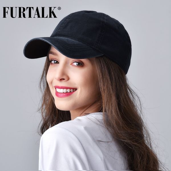 furtalk vintage baseball cap women men washed cotton ponytail baseball caps men snapback hip pop hat black summer cap for female t200720, Blue;gray
furtalk vintage baseball cap women men washed cotton ponytail baseball caps men snapback hip pop hat black summer cap for female t200720, Blue;gray