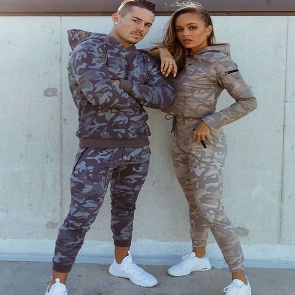 autumn and winter new season muscle brothers men's suit fitness outdoor sports running training camouflage two-piece set, Gray
autumn and winter new season muscle brothers men's suit fitness outdoor sports running training camouflage two-piece set, Gray