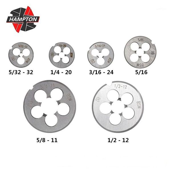 hampton 1pcs bsw 5i32-32 3i16-24 1i4-20 5i16-18 1i2-12 5i8-11 right hand thread die machine die hand tapping tools1
hampton 1pcs bsw 5i32-32 3i16-24 1i4-20 5i16-18 1i2-12 5i8-11 right hand thread die machine die hand tapping tools1