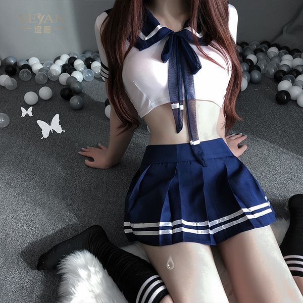 underwear pajamas student uniform super coquettish small chest maid temptation short skirt without taking off passion suit, Red;black
underwear pajamas student uniform super coquettish small chest maid temptation short skirt without taking off passion suit, Red;black