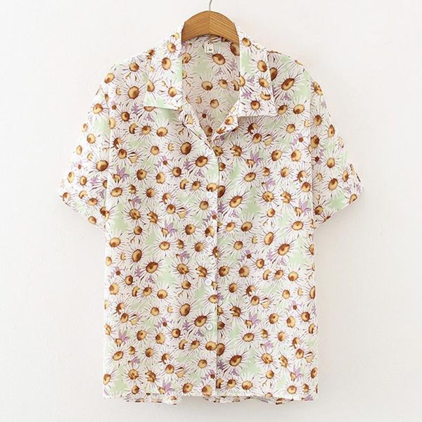 women's blouses & shirts lady comfortable leisure fashion women retro print short sleeve casual shirt trend creativity lapel blouse, White
women's blouses & shirts lady comfortable leisure fashion women retro print short sleeve casual shirt trend creativity lapel blouse, White