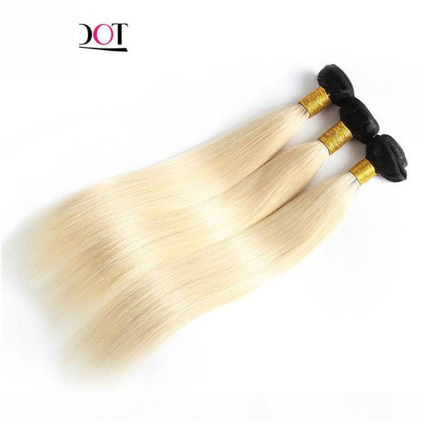 9a bleach blonde ombre 1b 613# brazilian straight virgin human hair weave bundles peruvian malaysian indian cambodian ombre hair extensions, Black
9a bleach blonde ombre 1b 613# brazilian straight virgin human hair weave bundles peruvian malaysian indian cambodian ombre hair extensions, Black