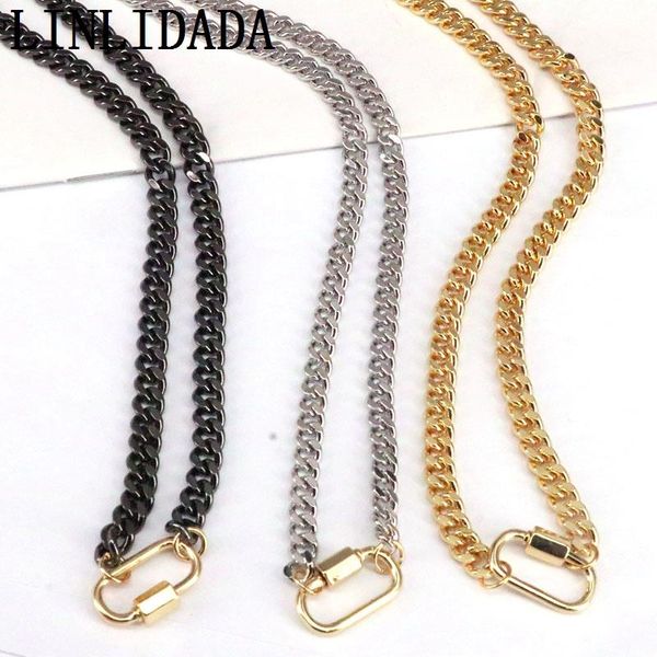 5pcs link chain chocker necklace for jewlery making wide chain thick heavy for necklace making, Silver
5pcs link chain chocker necklace for jewlery making wide chain thick heavy for necklace making, Silver