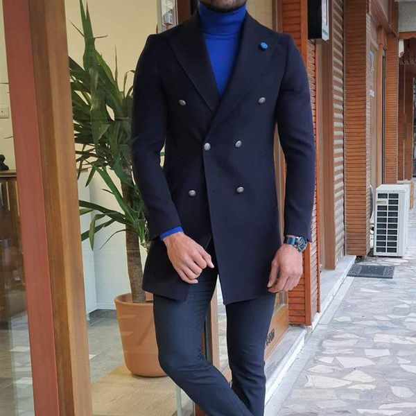 navy woolen men's coat suits custom made thick double breasted wedding tailored party prom business blazer only one piece, Black;gray
navy woolen men's coat suits custom made thick double breasted wedding tailored party prom business blazer only one piece, Black;gray