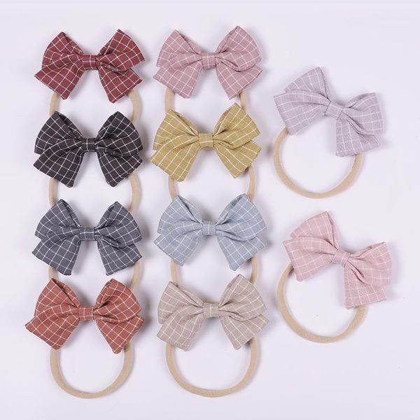 cute plaid nylon baby headbands for girls cotton linen bow handmade elastic knot baby hairband headband newborn hair accessories1, Slivery;white
cute plaid nylon baby headbands for girls cotton linen bow handmade elastic knot baby hairband headband newborn hair accessories1, Slivery;white