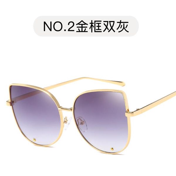 Large Box 2021 OLOEY Brand Trendy Men's Sunglasses Korean Fashion Sun Glasses for Men Women Metal Retro Cat Eye UV400 Oculos, White;black
Large Box 2021 OLOEY Brand Trendy Men's Sunglasses Korean Fashion Sun Glasses for Men Women Metal Retro Cat Eye UV400 Oculos, White;black