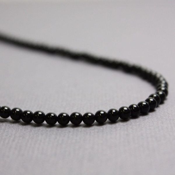 chokers 2021 fashion 4mm black onyx necklace jewelry short necklaces gift for friend men's, Golden;silver
chokers 2021 fashion 4mm black onyx necklace jewelry short necklaces gift for friend men's, Golden;silver