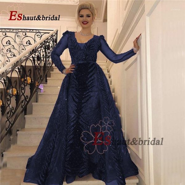 dubai luxury design navy evening dresses 2019 v-neck long sleeve beading sequined evening gowns1, White;black
dubai luxury design navy evening dresses 2019 v-neck long sleeve beading sequined evening gowns1, White;black