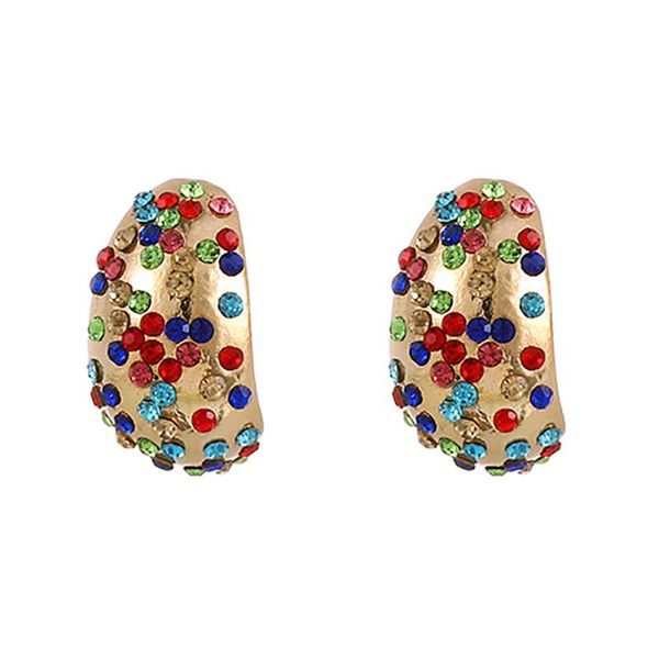 stud zhini gold color earrings for women 2021 fashion colorful crystal earring wedding statement jewelry pendientes, Golden;silver
stud zhini gold color earrings for women 2021 fashion colorful crystal earring wedding statement jewelry pendientes, Golden;silver