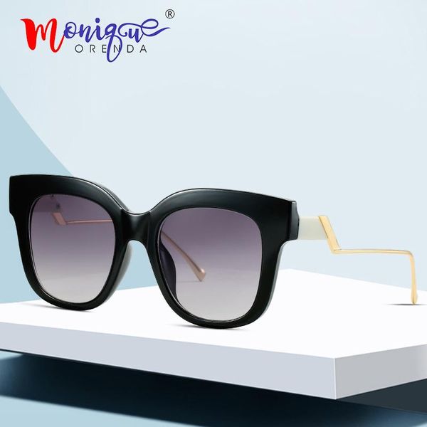 sunglasses vintage square cat eye women fashion brand designer gradual gray sun glasses for female shades curved legs, White;black
sunglasses vintage square cat eye women fashion brand designer gradual gray sun glasses for female shades curved legs, White;black