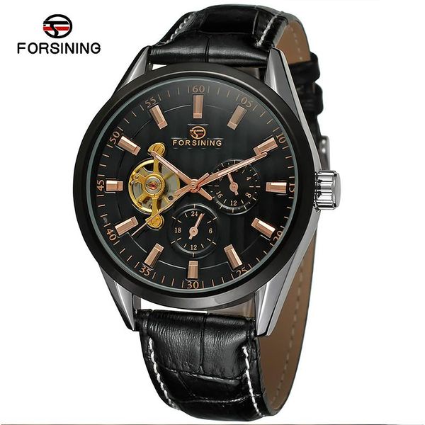 forsining new men automatic mechanical tourbillon watch fashion casual genuine leather 24 hours sport watches relogio masculino, Slivery;brown
forsining new men automatic mechanical tourbillon watch fashion casual genuine leather 24 hours sport watches relogio masculino, Slivery;brown