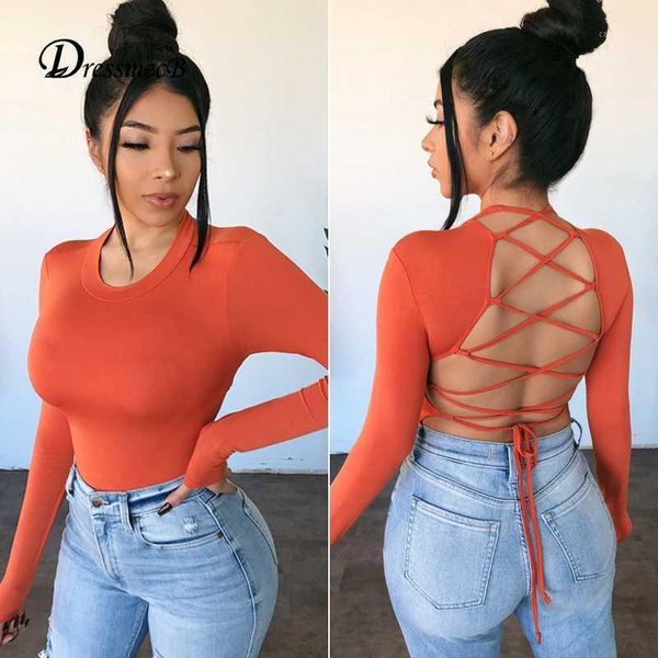 women's jumpsuits & rompers dressmecb 2021 o neck long sleeve bodysuit skinny back hollow out jumpsuit women party club overalls1, Black;white
women's jumpsuits & rompers dressmecb 2021 o neck long sleeve bodysuit skinny back hollow out jumpsuit women party club overalls1, Black;white