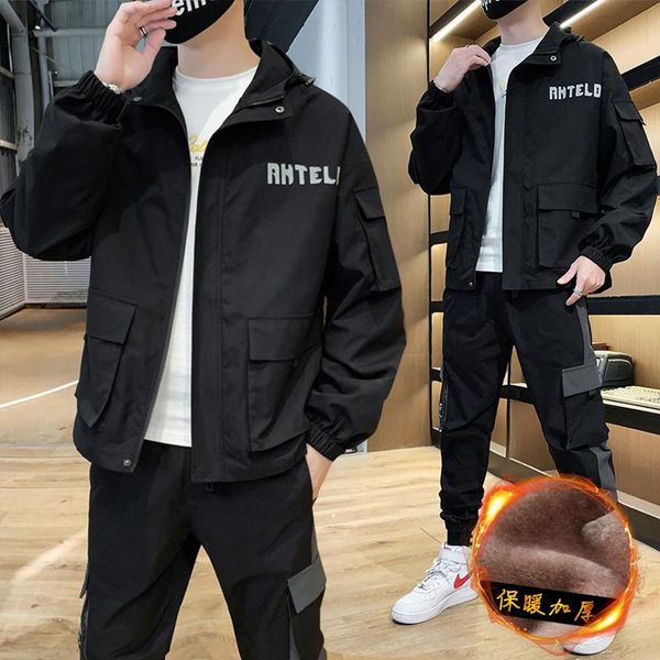 winter thicken plus velvet and thin men sweatshirt white casual loose tracksuit men long sleeve hip hop korean mens sports sets, Gray
winter thicken plus velvet and thin men sweatshirt white casual loose tracksuit men long sleeve hip hop korean mens sports sets, Gray
