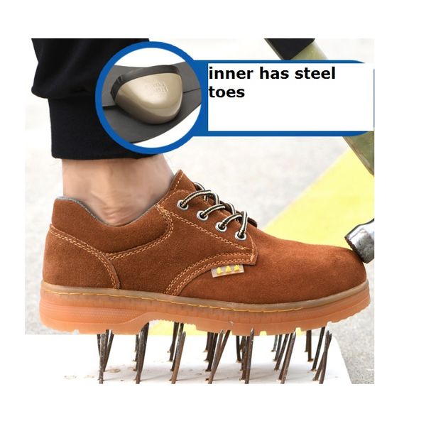 safety shoes men winter spring autumn mens shoes standard steel anti smash anti puncture work shoes steel toe work boots, Black;brown
safety shoes men winter spring autumn mens shoes standard steel anti smash anti puncture work shoes steel toe work boots, Black;brown