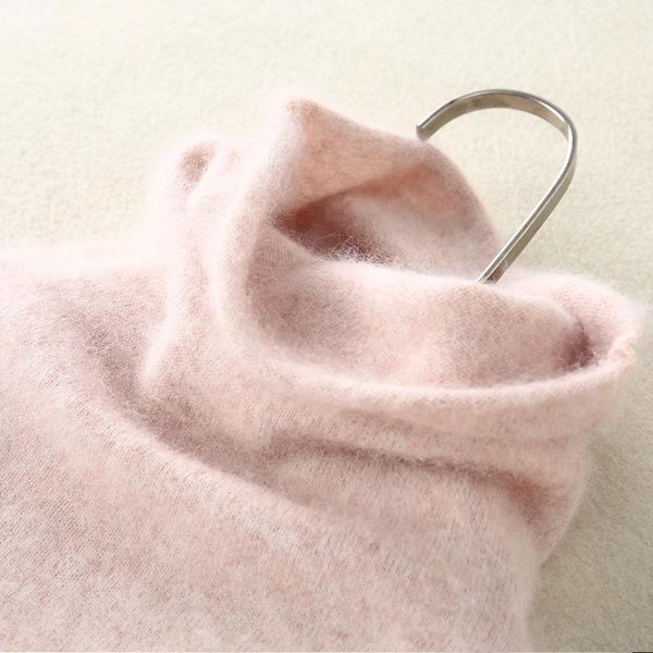 2020 new pure mink cashmere high collar shirt collar piles of autumn winter women's long-sleeved sweater warm sweater pullovers1, White;black
2020 new pure mink cashmere high collar shirt collar piles of autumn winter women's long-sleeved sweater warm sweater pullovers1, White;black