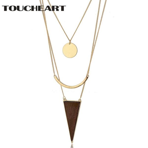 pendant necklaces toucheart boho arrivals triangle wooden layers femme vintage accessories statement sne170027, Silver
pendant necklaces toucheart boho arrivals triangle wooden layers femme vintage accessories statement sne170027, Silver