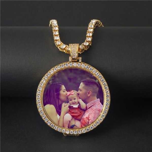 pendant necklaces custom round zircon po medallions necklace & copper with tennis chain gold color cubic men's hip hop jewelry, Silver
pendant necklaces custom round zircon po medallions necklace & copper with tennis chain gold color cubic men's hip hop jewelry, Silver