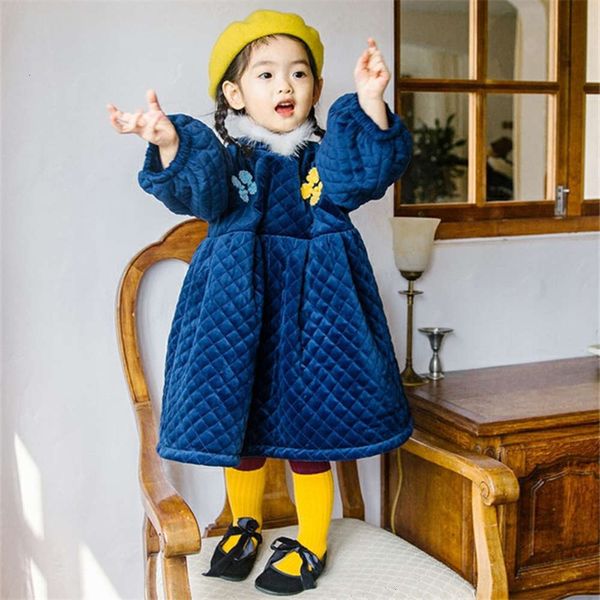 sle foreign girls' winter baby net red children's personali fashion korean version thickened cotton princs drs q6es, Red;yellow
sle foreign girls' winter baby net red children's personali fashion korean version thickened cotton princs drs q6es, Red;yellow