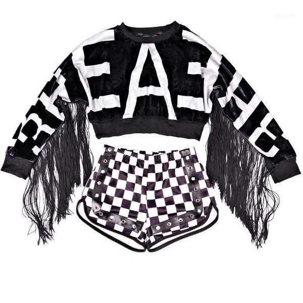 popular girls stage costume jazz tassel dancing outfits children hip hop set mosaic kid street dance performance clothing dc101011, Black;red
popular girls stage costume jazz tassel dancing outfits children hip hop set mosaic kid street dance performance clothing dc101011, Black;red