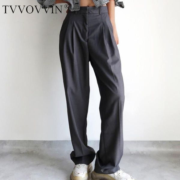 tvvovvin straight long legs high waist slimming pants loose pleated casual dark gray simple suit trousers 8j45, Black;white
tvvovvin straight long legs high waist slimming pants loose pleated casual dark gray simple suit trousers 8j45, Black;white